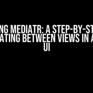 Mastering MediatR: A Step-by-Step Guide to Navigating between Views in Avalonia UI