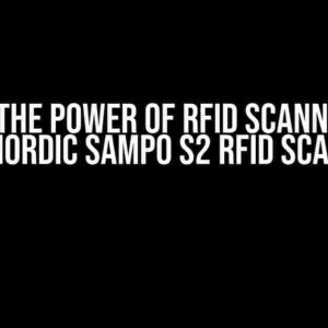 Unlock the Power of RFID Scanning with the Nordic Sampo S2 RFID Scanner